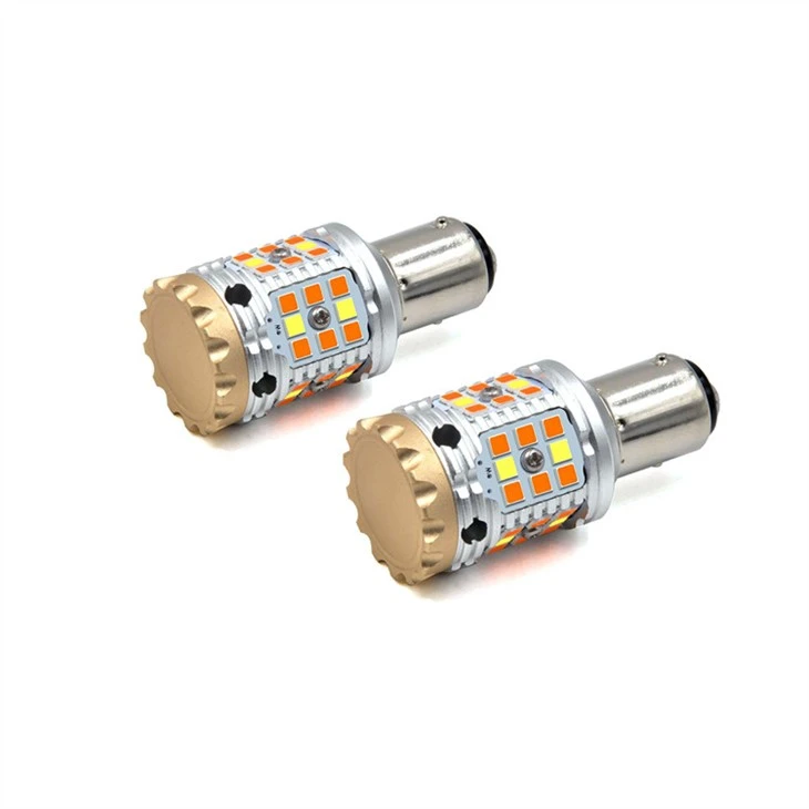 No Hyper Flash 1157 Switchback LED Bulbs