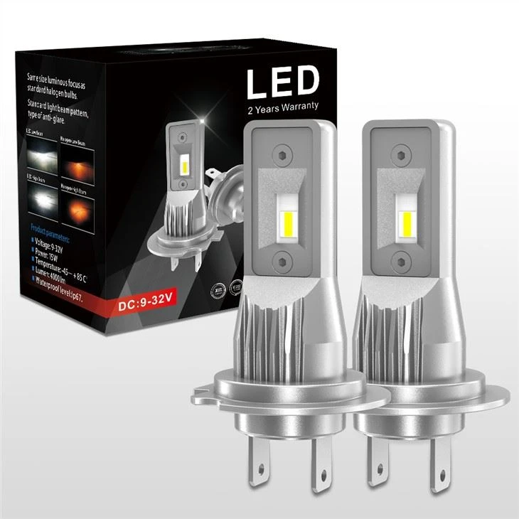 Original Bulb Size Fog Lights LED H7