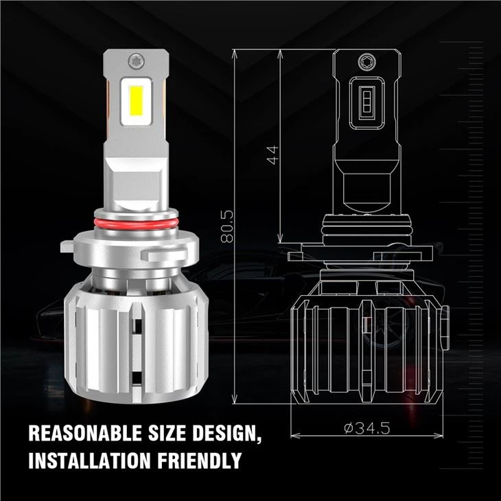 Super Power Car Headlight Canbus Auto Fog Light Bulb LED Headlight